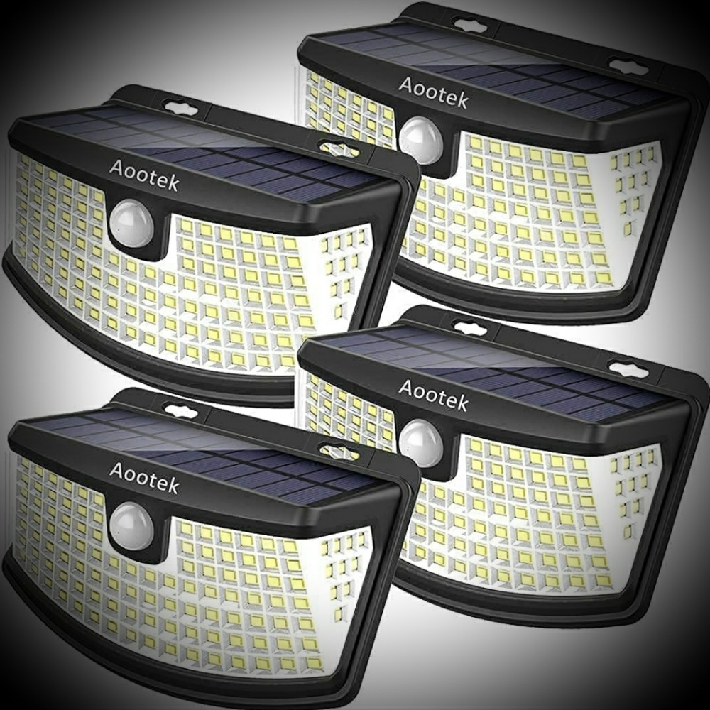 Solar outdoor lights